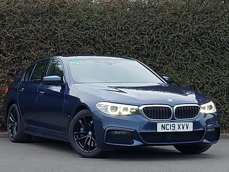 Blue Used 2019 BMW 530e M Sport Sedan | £18,998 (Good price) - Image 1/4