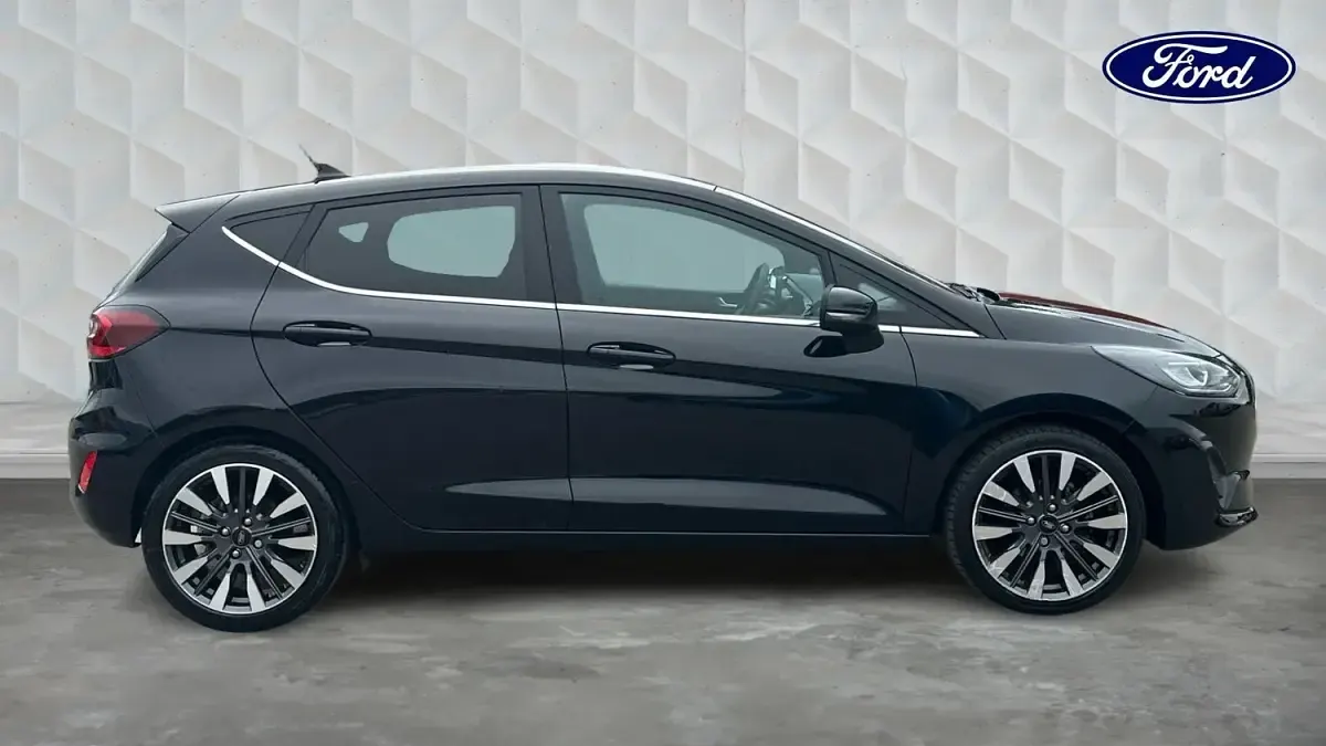 Used Ford Fiesta Titanium X 125 HP (91 kW) 2022 Black Hatchback