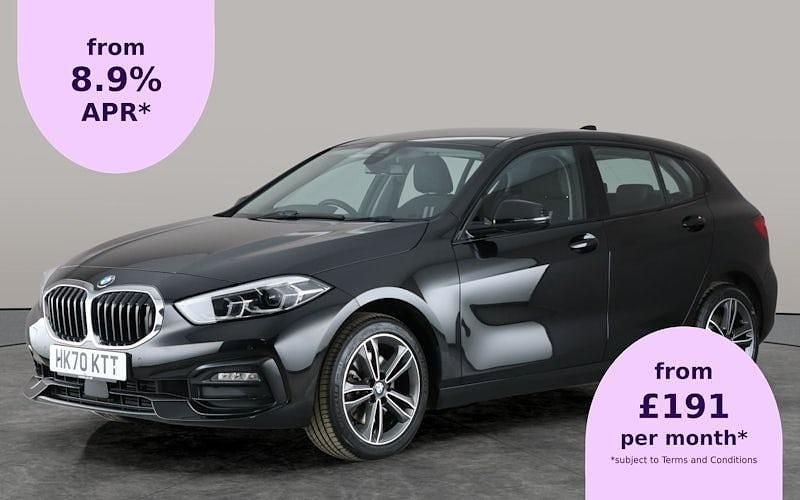 Black Used 2020 BMW 118 Sport Line Hatchback | £15,013 (Good price) - Image 1/2