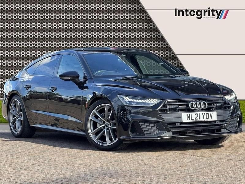 Grey Used 2021 Audi A7 Sportback Black Edition Hatchback | £32,995 (Expensive) - Image 1/4