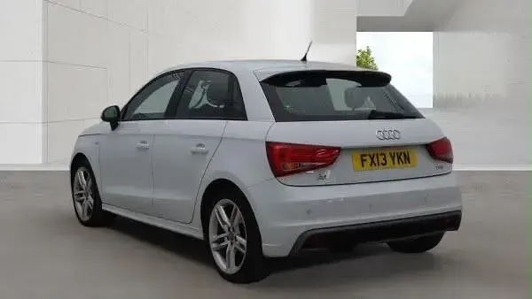 Used Audi A1 Sportback S-Line 2013 White Hatchback