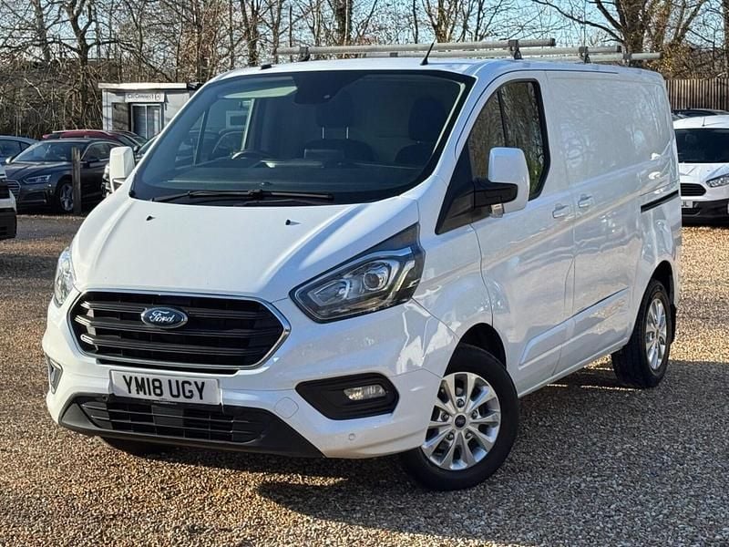 Used Ford Transit Custom Limited 130 HP (95 kW) 2018 White Van