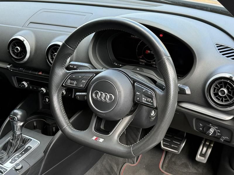 Used Audi S3 Black Edition 2017 Blue Sedan