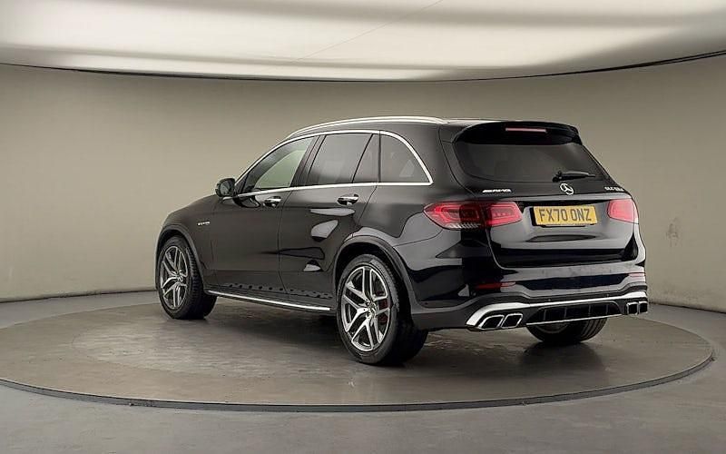 Used Mercedes GLC63 AMG Premium Plus 510 HP (375 kW) 2020 Obsidian black SUV