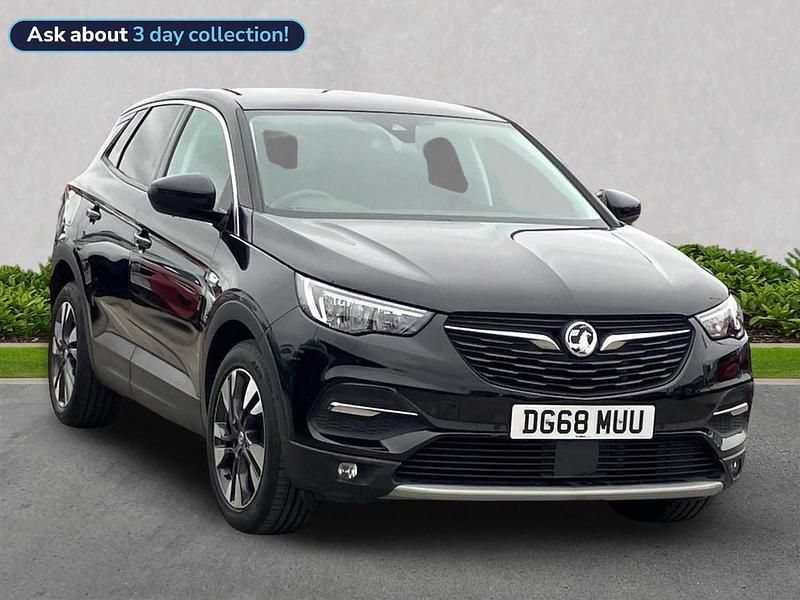 Black Used 2018 Vauxhall Grandland X Sport SUV | £11,599 (Fair price) - Image 1/4