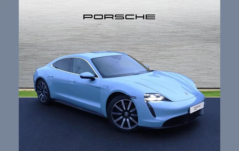Used Porsche Taycan 389 kW (530 HP) 2022 Blue Sedan