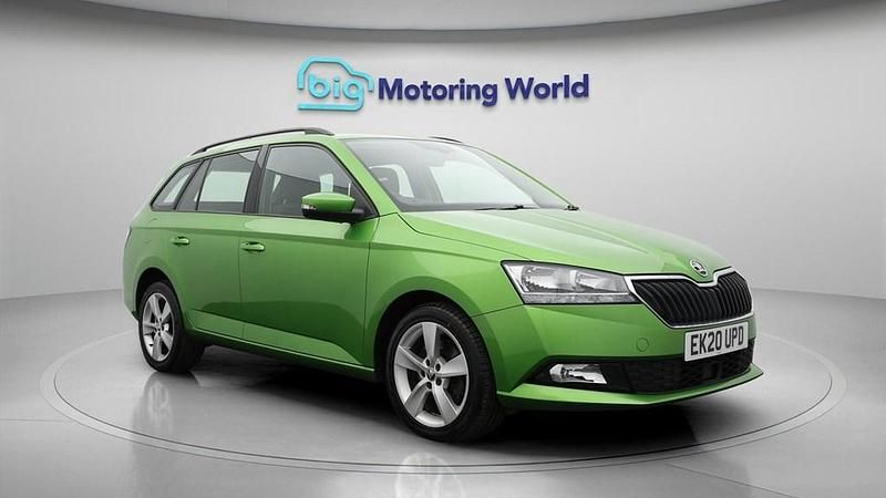 Used Skoda Fabia SE L 110 HP (80 kW) 2020 Green Estate