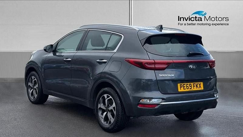 Used Kia Sportage 130 HP (95 kW) 2019 Grey SUV