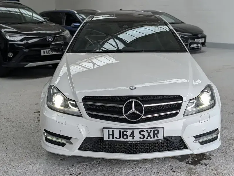 Used Mercedes C250 Sport Edition 204 HP (150 kW) 2014 White Coupe