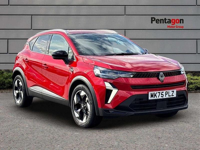 Red Used 2025 Renault Captur Techno SUV | £22,450 (Expensive) - Image 1/4