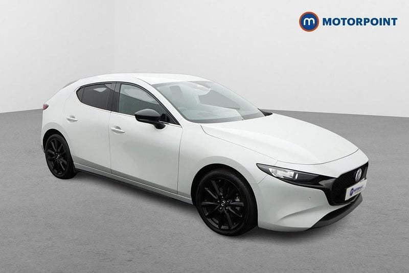 White Used 2025 Mazda 3 Homura-Line Hatchback | £19,999 - Image 1/4