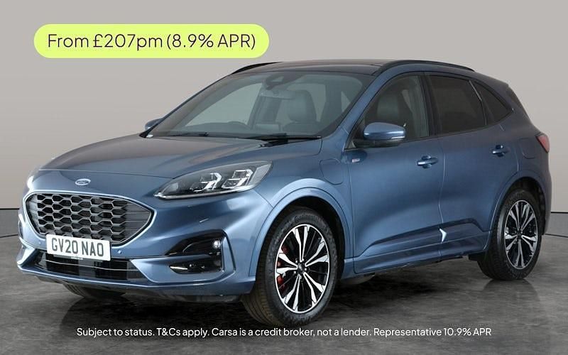 Blue Used 2020 Ford Kuga ST-Line X SUV | £13,389 (Fair price) - Image 1/3