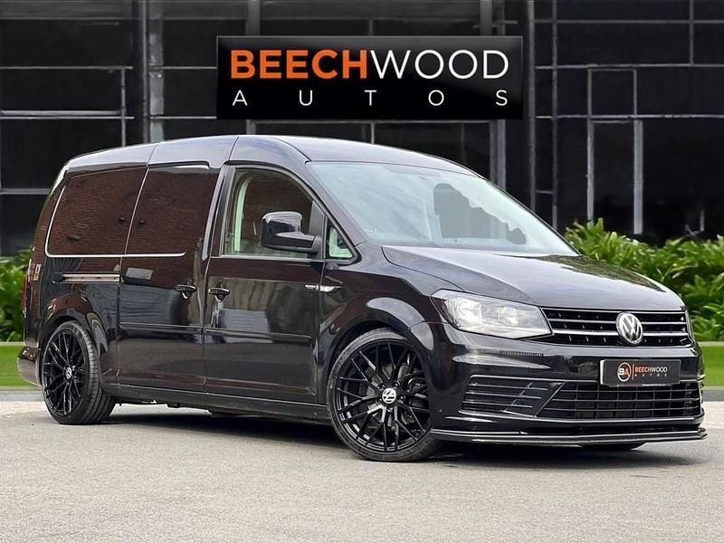 Black Used 2019 VW Caddy Maxi Startline MPV | £13,000 (Fair price) - Image 1/4