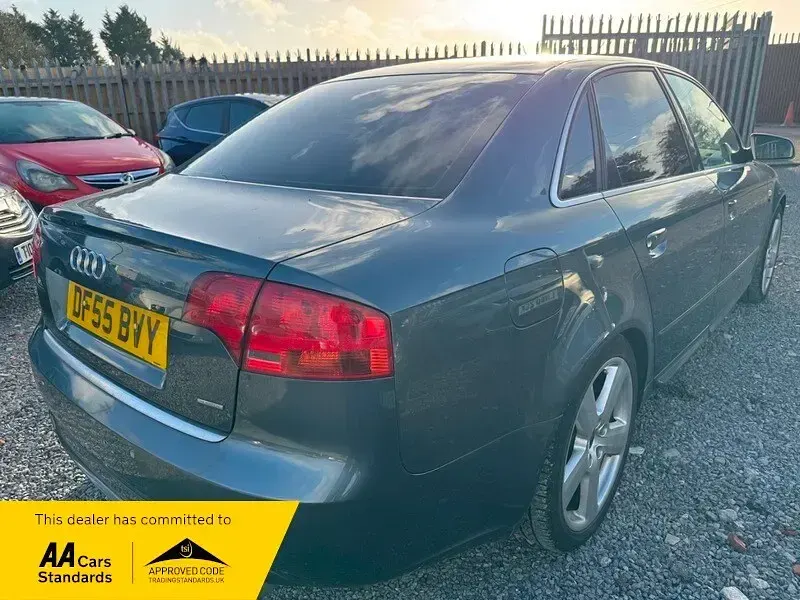 Used Audi A4 S-Line 256 HP (188 kW) 2006 Grey Sedan