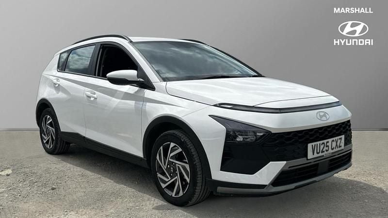 Atlas white Used 2025 Hyundai Bayon Advanced SUV | £17,691 (A bit pricey) - Image 1/4