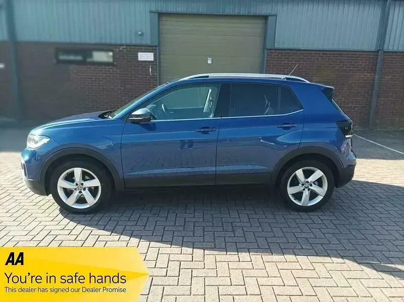 Used VW T-Cross SEL 2022 Blue SUV