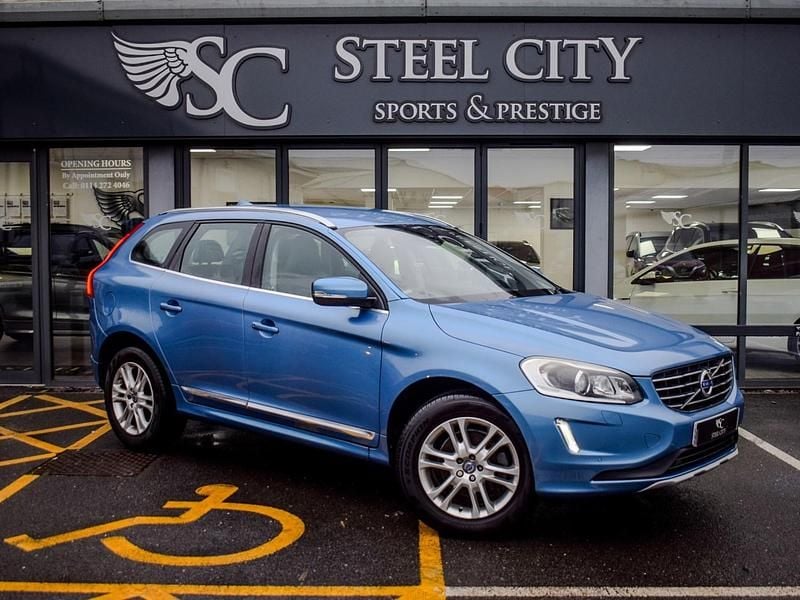 Blue Used 2015 Volvo XC60 SE Lux SUV | £14,985 (Fair price) - Image 1/3