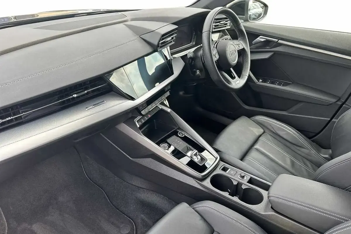 Used Audi A3 S-Line 2024 Black Hatchback