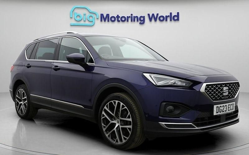 Used Seat Tarraco XCELLENCE Lux 150 HP (110 kW) 2022 Blue SUV