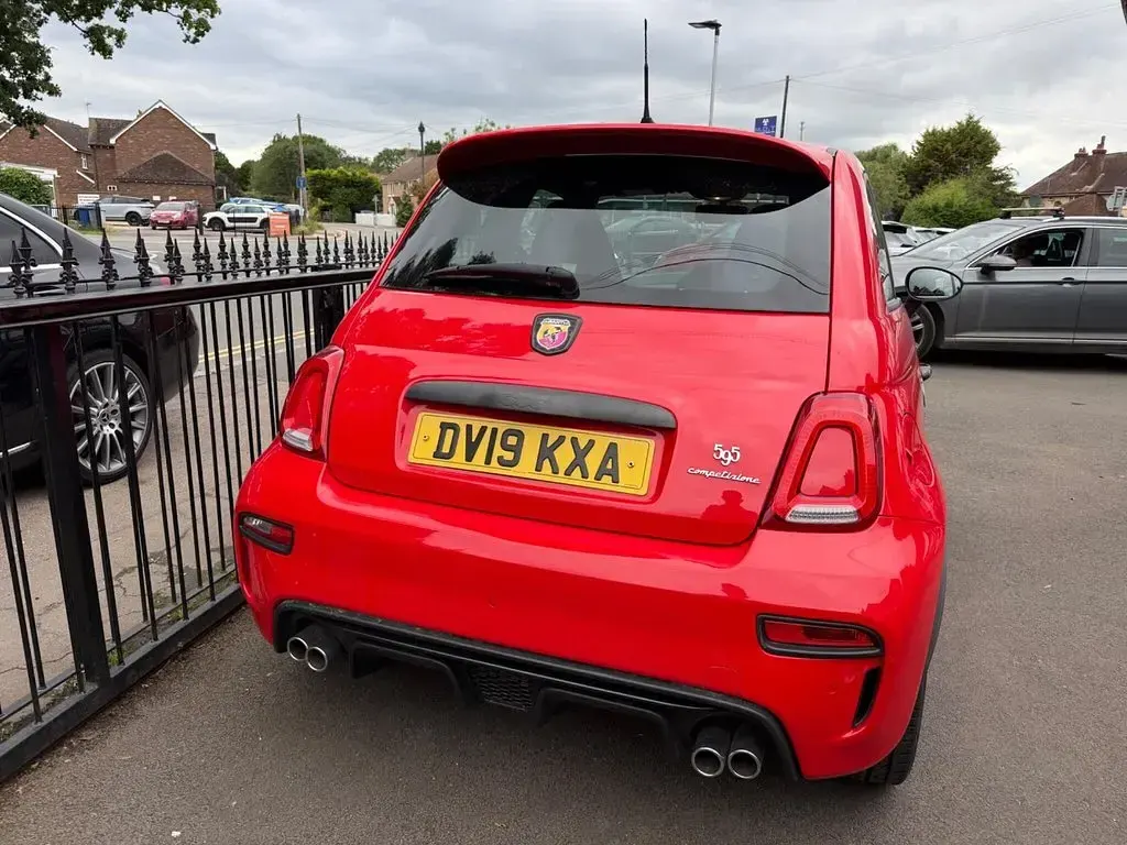 Used Abarth 595 Competizione 180 HP (132 kW) 2019 Red Hatchback