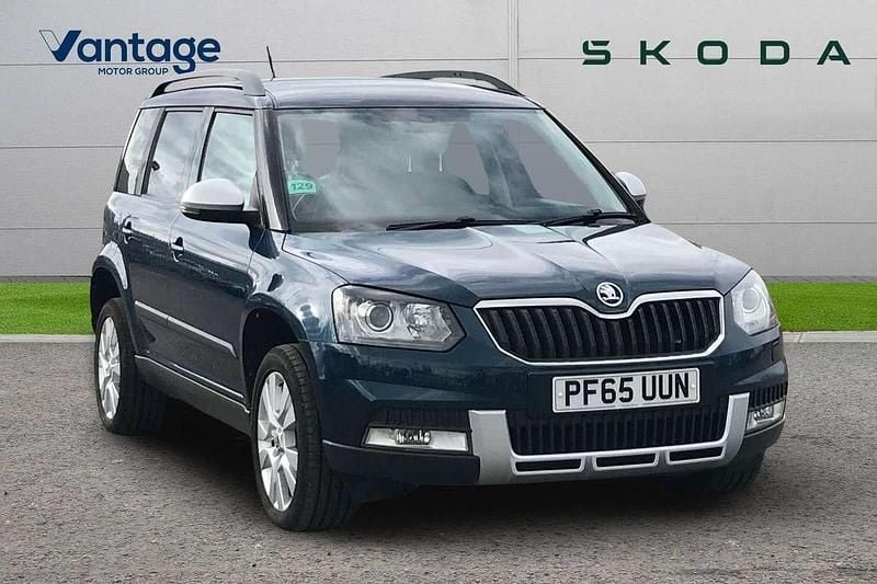 Blue Used 2015 Skoda Yeti Outdoor SE L SUV | £10,790 (Fair price) - Image 1/4