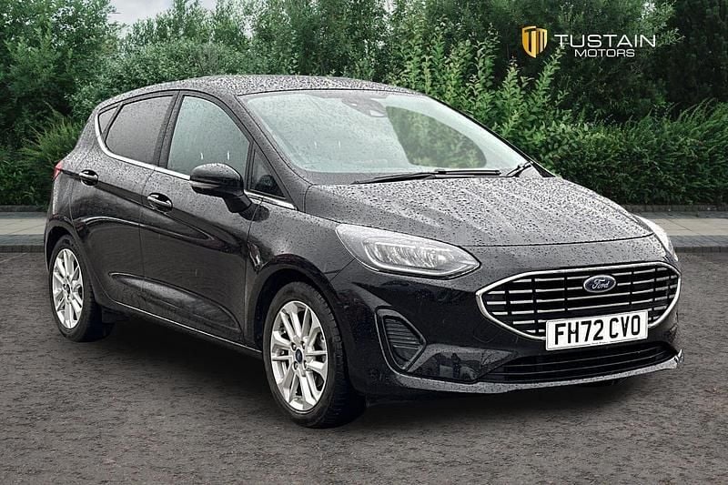 Used Ford Fiesta Titanium 125 HP (91 kW) 2023 Black Hatchback