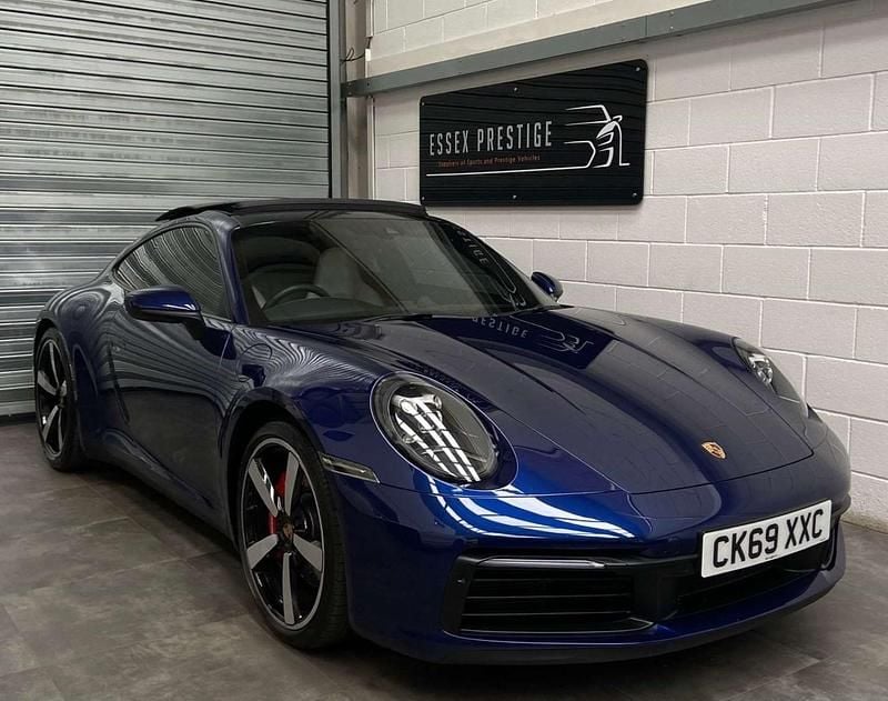 Blue Used 2019 Porsche 911 Carrera 4S Coupe | £78,989 (Super price) - Image 1/4