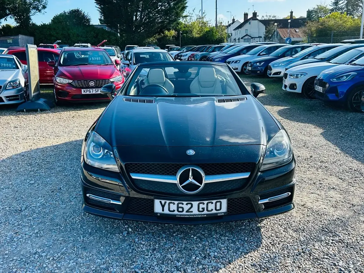 Used Mercedes SLK250 AMG 204 HP (150 kW) 2012 Black Cabriolet