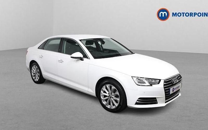 Used Audi A4 150 HP (110 kW) 2018 White Sedan