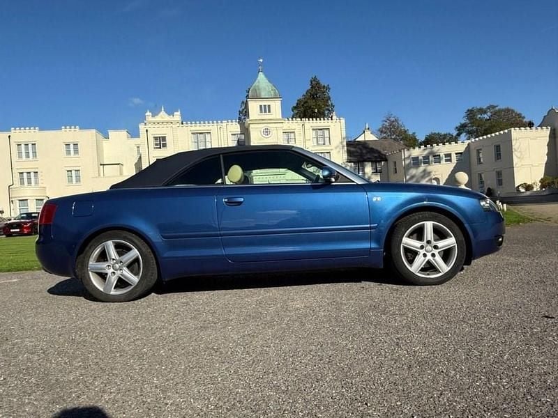 Used Audi A4 Cabriolet Sport 163 HP (119 kW) 2004 Blue Cabriolet