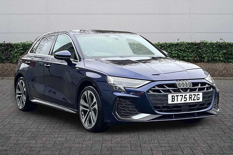 Used Audi A3 S-Line 2025 Blue Hatchback