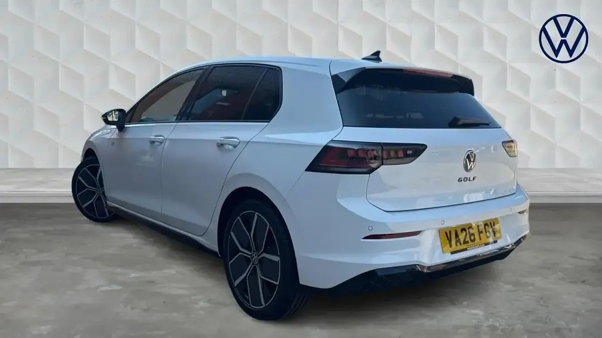 Used VW Golf VIII Black Edition 150 HP (110 kW) 2026 White Hatchback
