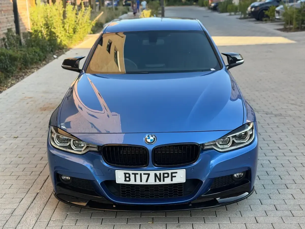 Used BMW 330e M Sport 2017 Blue Sedan