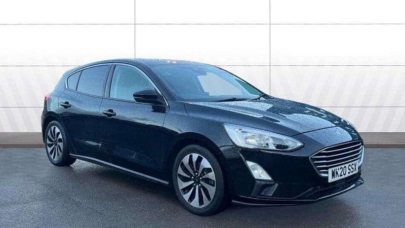 Black Used 2020 Ford Focus Zetec Hatchback | £9,498 (Good price) - Image 1/3