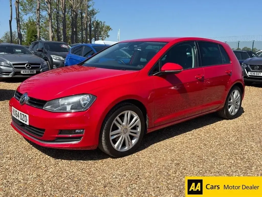 Begagnad VW Golf VII GT 150 HK (110 kW) 2014 Röd Halvkombi