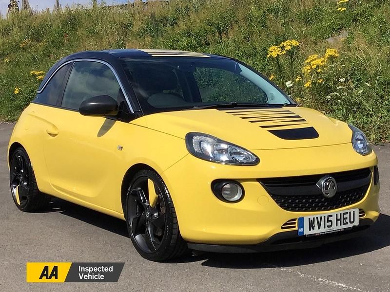 Yellow Used 2015 Vauxhall Adam Slam Hatchback | £5,295 (Fair price) - Image 1/4