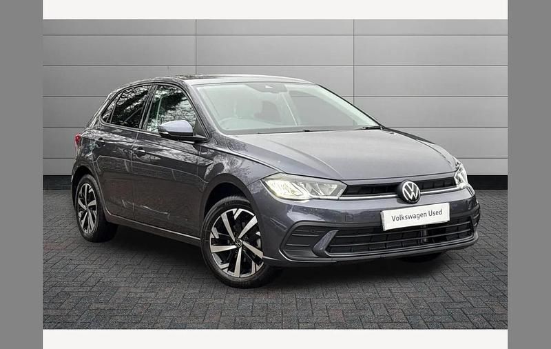Used VW Polo Match 95 HP (69 kW) 2025 Blue Hatchback