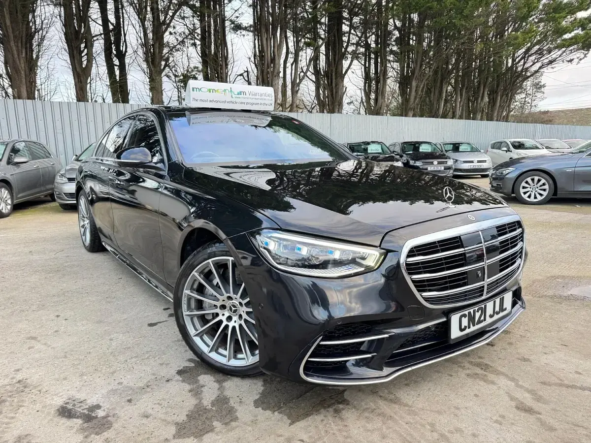 Used Mercedes S500 AMG line 2021 Black Sedan