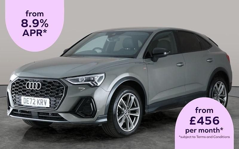 Used 2023 Audi Q3 Sportback Black Edition SUV | £28,334 (Good price) - Image 1/3