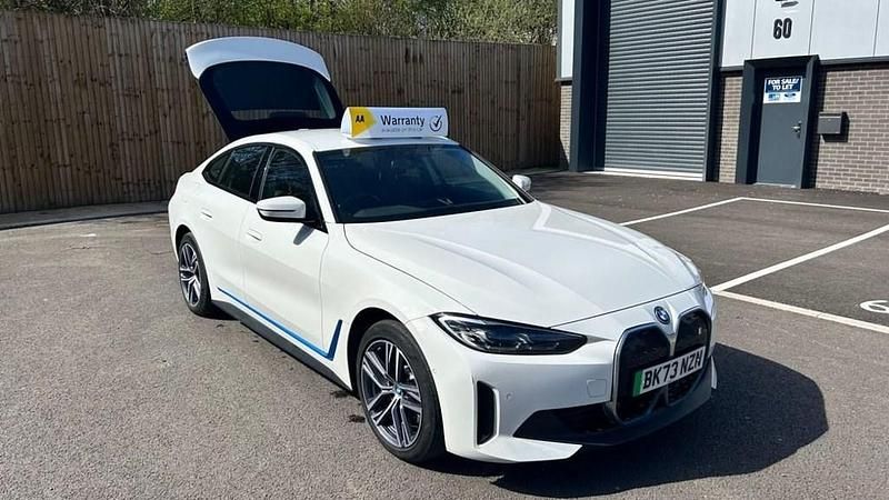 Used BMW i4 Sport Line 250 kW (340 HP) 2023 White Sedan