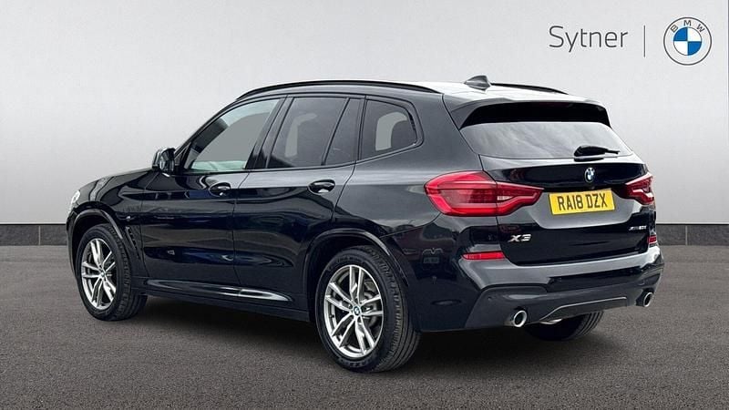Used BMW X3 M Sport 187 HP (137 kW) 2018 Black SUV