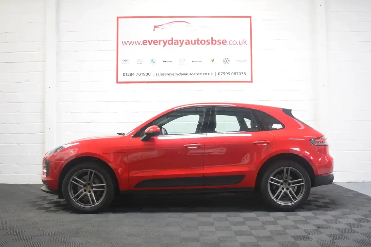 Used Porsche Macan S 2019 Red SUV