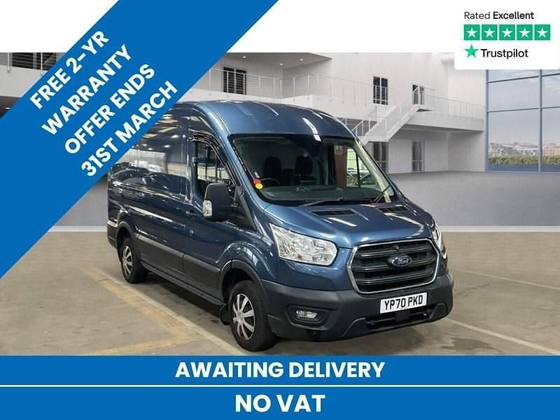 Used Ford Transit Trend 130 HP (95 kW) 2020 Blue Van