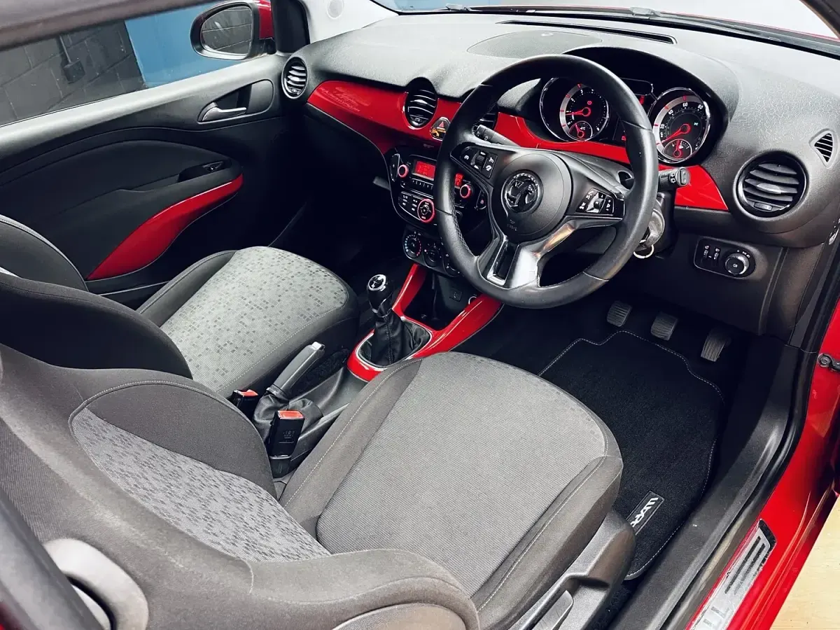 Used Vauxhall Adam Jam 2014 Red Hatchback