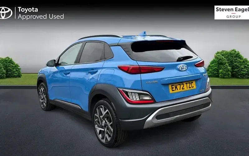Used Hyundai Kona Premium 141 HP (103 kW) 2022 Blue SUV