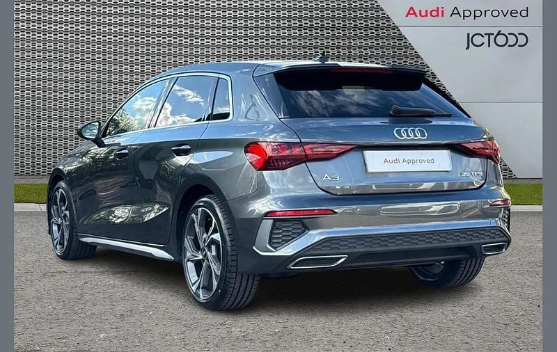 Used Audi A3 S-Line 147 HP (108 kW) 2021 Grey Sedan