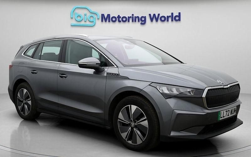 Grey Used 2022 Skoda Enyaq iV ecoSuite SUV | £20,900 (Fair price) - Image 1/4