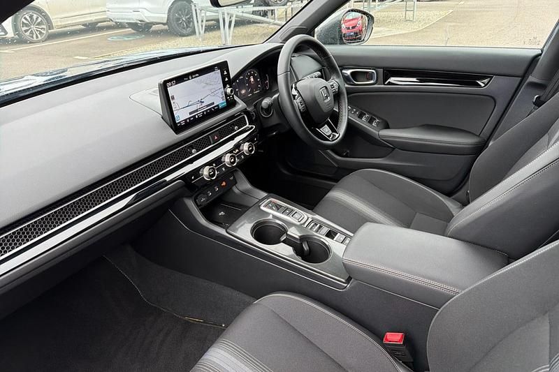 Used Honda Civic Sport 2025 Blue Hatchback