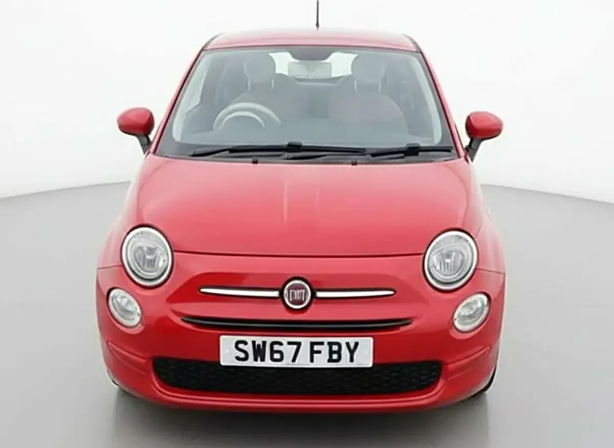Used Fiat 500 Pop Star 69 HP (50 kW) 2018 Red Hatchback