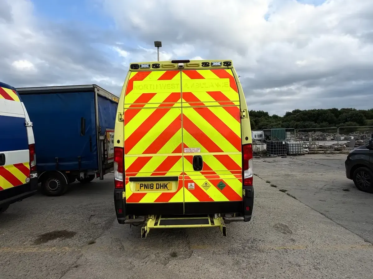 Used Fiat Ducato 2018 Yellow Van